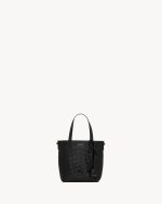 YSL Mini Toy Shopping Saint Laurent in Crocodile-Embossed Leather